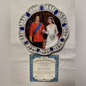 Bradford Exchange Prince William & Kate A Royal Wedding